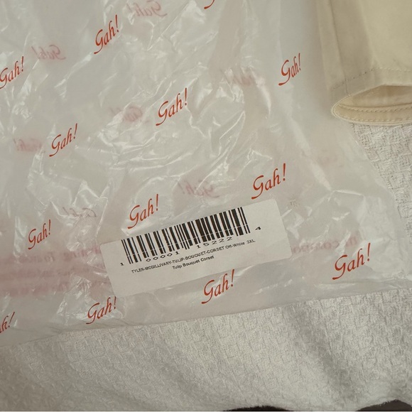 NWT LISA SAYS GAH X TYLER MCGILLIVARY TULIP BOUQUET CORSET 3XL SOLD OUT - Picture 3 of 6